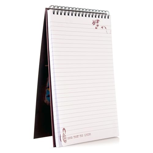 CON*QUEST Beetlejuice, manual para o falecido recentemente, bloco de notas Top-Spiral Steno, 15 cm x