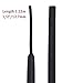 Heat Shrink Tubing, CZXJKKL Black Duall Wall Heat Shrink Roll Tube Adhesive-Lined 3: 1 Shrinking Ratio Cable Wire Sleeving Wrap Dia 12.7mm (1/2)