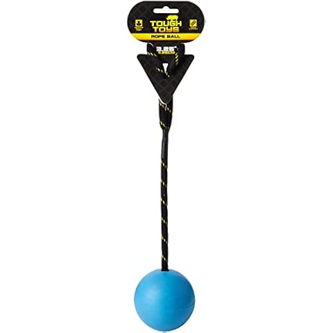 Happy Pet Rope Ball 3.25" (Assorted Color) Cover