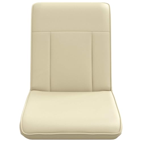 Repose-pieds pliable ergonomique dossier réglable crème - 3