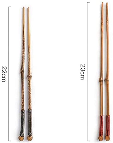 Baguettes en Bambou de Style Japonais avec personnalité créative Naturelle, Vaisselle Asiatique, 5 Paires(Color:Zizhu)