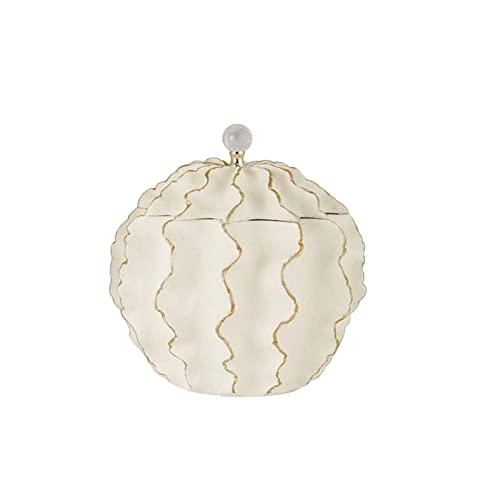 Vase à fleurs séchées Sharplace grand vase décoratif et ornement luxueux de style C