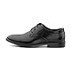 Hitmars Anzugschuhe Herren Schnürhalbschuhe Business Schuhe Klassischer Derby Oxford Lederschuhe Hochzeit Schuhe A Schwarz EU48
