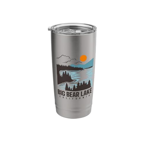 Big Bear Lake California Stainless Steel Insulated Tumbler