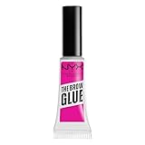 NYX Professional Makeup Brow Gel, The Brow Glue, Eye Brow Gel, Vegan Formula, Instant Brow Styler for Laminated Brow Look with 24 Hour Extreme Hold, Non-Sticky and...