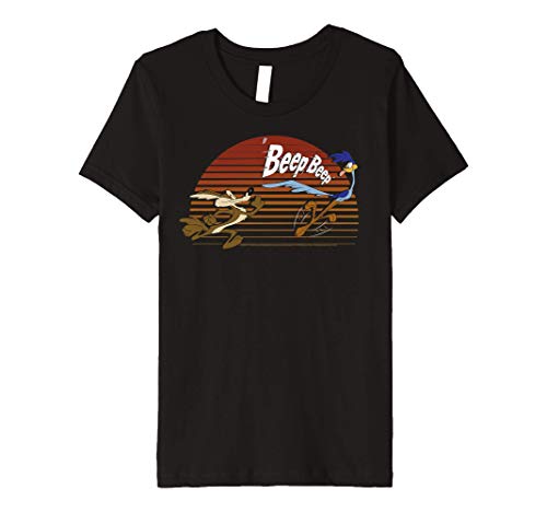 Kids Looney Tunes Wile E. Coyote & Road Runner Beep Beep Chase Premium T-Shirt