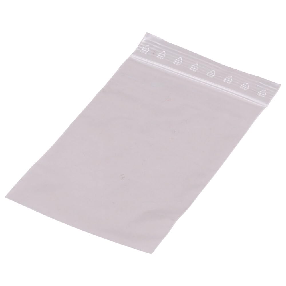 Druckverschlussbeutel, Folienbeutel, LDPE, Transparent, 50 my, 150x250 mm, 1000 Stück