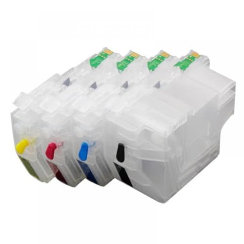Cartouche LC462XL rechargeable vide avec puce pour MFC-J2340DW