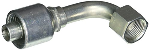 Image of Gates G25179-1212 Female JIC 37 Flare Swivel - 90 Bent Tube (MegaCrimp)