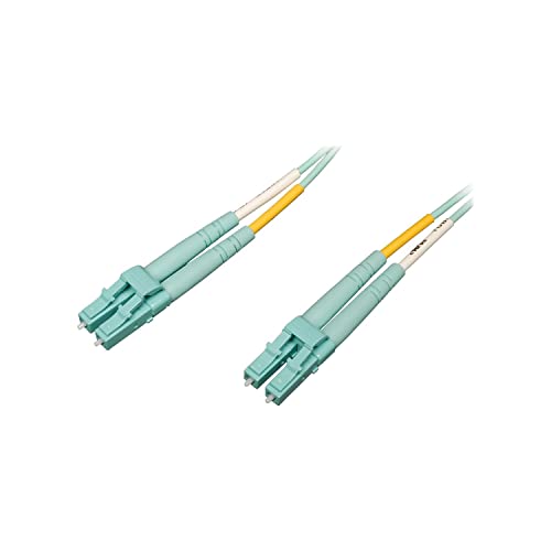 Câble Eaton N820-15M-OM4 fibre optique multimode aqua de 15 mètres pour réseau