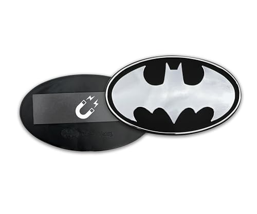 Imán Grande Batman DC Comics Negro y Cromo