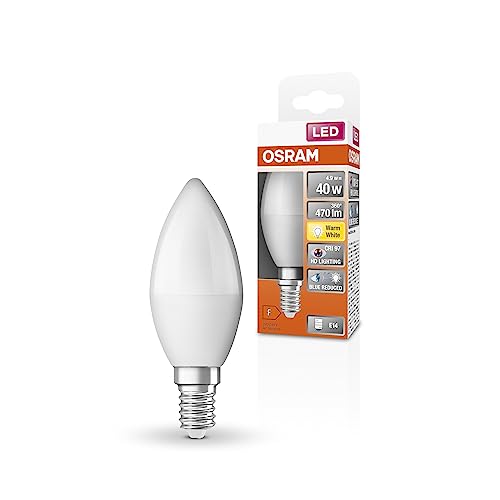 Ampoule LED E14 Osram Superstar Classic B40 4.9W blanc chaud