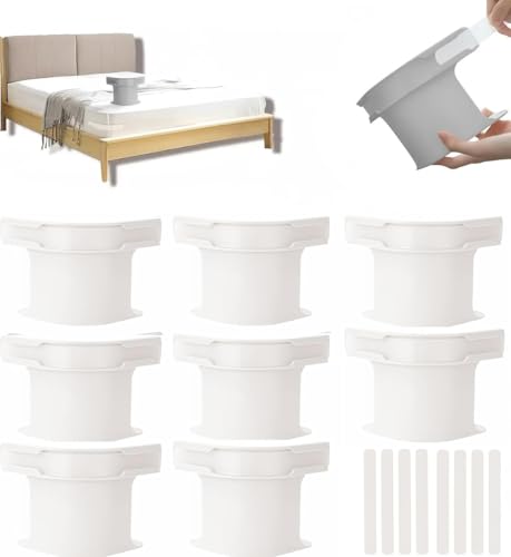 Reviews de Accesorios de cama al mejor precio. 45 Sujetador de Sabanas de Cama, Soportes para Sábanas, No Más Sábanas Sueltas, Bed Sheet Holder with Lock Strips, para Fijar Sábana Bajera, Hacer Tu Cama, Compatible con todos...