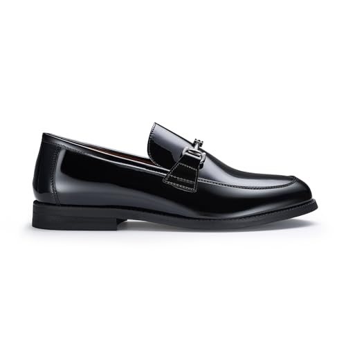 Image of Ferro Aldo Men's Premium Moc Toe Loafers | Casual & Dress Styles with Tassels & Horsebit Buckles