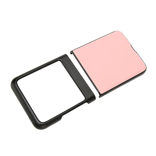 Rankomu vikbart skärmskydd för Motorola Razr 40 Ultra - svart/rosa