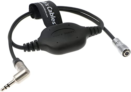 Câble de Code Temporel pour Z CAM E2 par Alvin's Cables Tentacle Sync 3,5mm TRS vers 4 Broches - 5