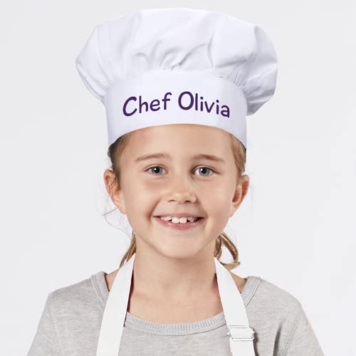 Giftsforyounow A3760 Personalized Youth White Chef Hat thumb #4