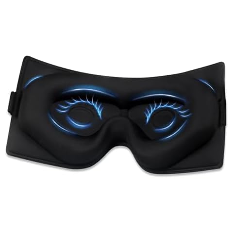 Hochoek Sleep Mask 3D, Hollow Shading Wing, Eyelash Friendly, Side Sleeper Friendly Cover