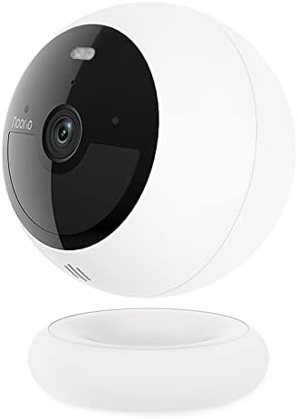 Noorio B210 Outdoor Security Camera with 2K Resolution, Wireless Home Security Camera Battery Powered, Color Night Vision with Spotlight, 16GB Local Storage, Work with Alexa, Set up in Minutes