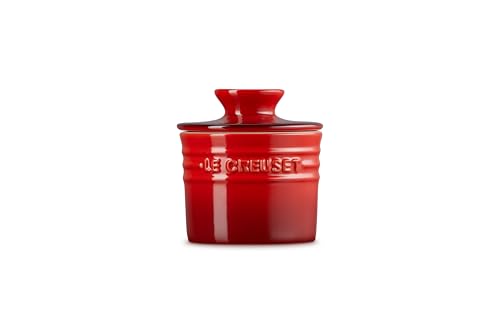 Le Creuset Stoneware Butter Crock, 6 oz., Cerise2