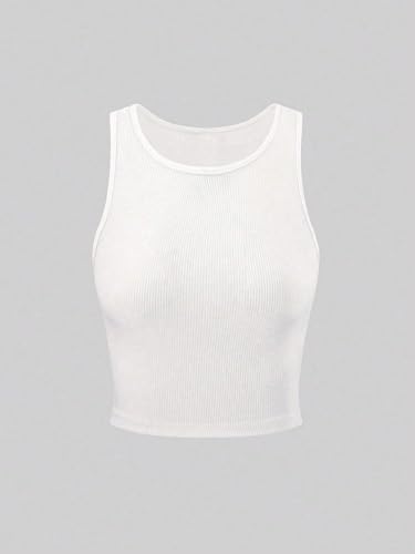 Image of KERI PERRY Tops for Women Crop Top for Women's Tank Activewear Tee Sports Western Casual Cotton Camisole Pack of 3 Combo