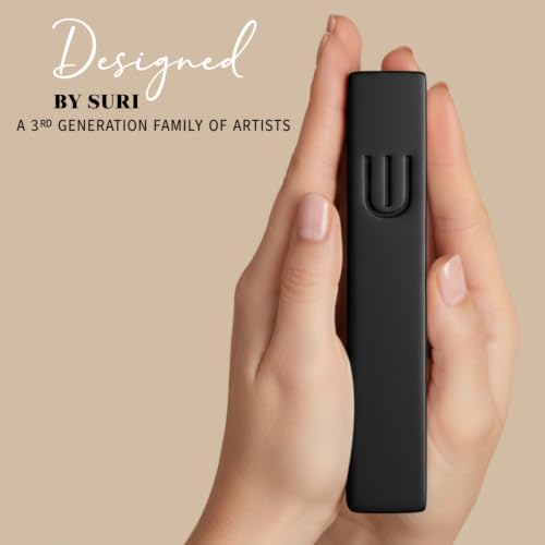 Image of SURI Mezuzah for Door with Scroll - 7 Inch Modern Mezuzah Case with Non Kosher Scroll Included, Fits up to 6 inch Scroll, Easy Adhesive Installation, Gift Box Included