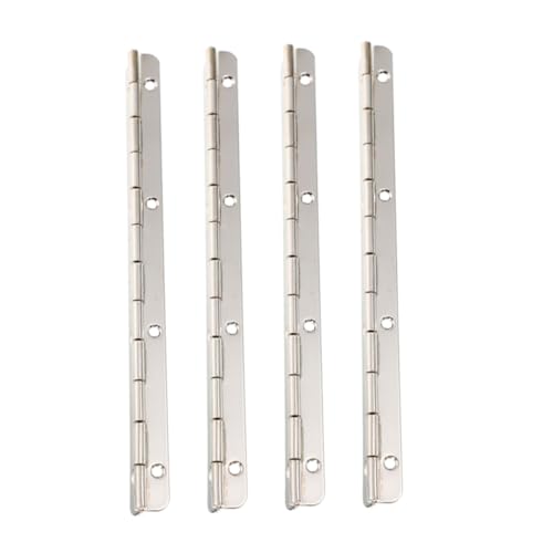 Alipis 4pcs Long Hinge Wooden Box Metal Hinges for Jewelry Cases Easy Installation Aesthetically Pleasing