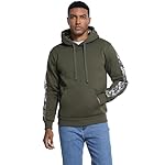 Leidowei Men's Camo Outfitter Fleece Hoodie Pullover Long Sleeve Casual Sweatshirt with Pocket - Image 5