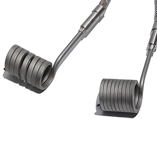 JINGERL Calefatores de banda de bocal espiral espiral de 20 mm com termopar K 3x3 seção transversal