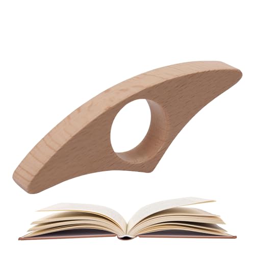 ZhuiYane Soporte para libros con pulgar, soporte para páginas con pulgar para leer,Soporte para abridor de lectura de pulgar para libro | Libro dedo página titular libro accesorios para cama playa