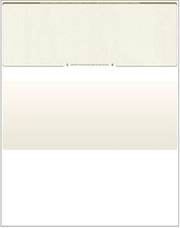 Business Voucher Check Stock - 250 Sheets Check on Top, Gold Diamond