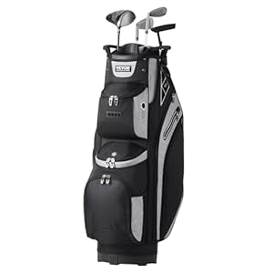VEVOR Golf Cart Bag with 14 Way Organizer Divider Top, Premium Cart Bag with Stand, Durable Golf Bags with Handles & Dust Cover & Detachable Dual Strap for Men & Women