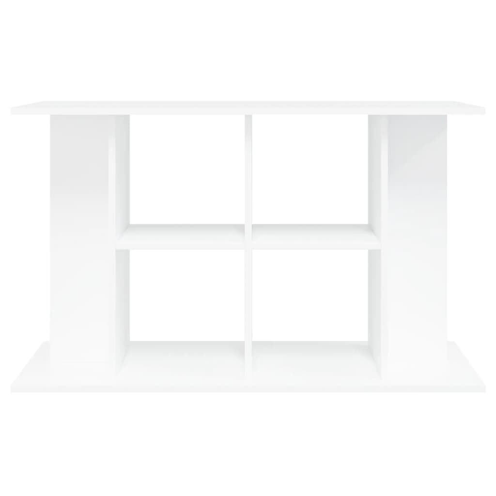 Meuble bas pour aquarium Homgoday 100 x 40 x 60 cm Blanc Bois Support terrarium
