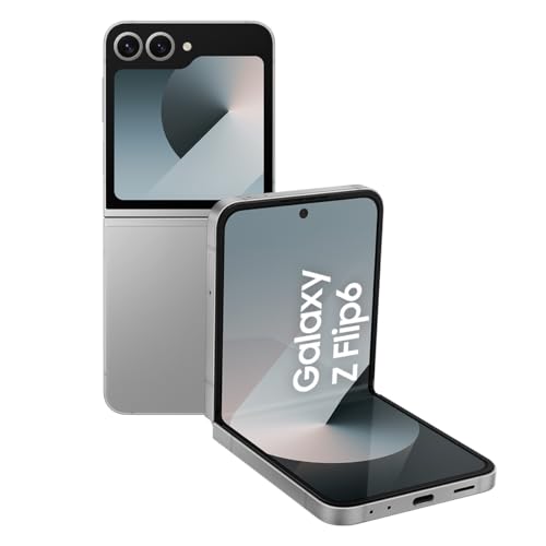 Samsung Celular Galaxy Z Flip 6 Silver Shadow 12GB RAM 256GB, AI, Nacional con Garantía