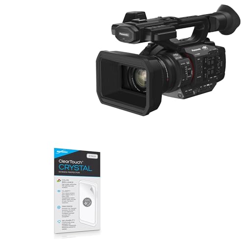 BoxWave Screen Protector Compatible with Panasonic HC-X2 - ClearTouch Crystal (2-Pack), HD Film Skin - Shields from Scratches