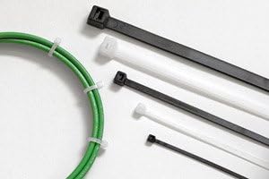 5-1/2" UV Black Mini Cable Ties w/ 18 lbs Tensile Strength (100 Ties/Pack) - GLT-GT-18M1-0