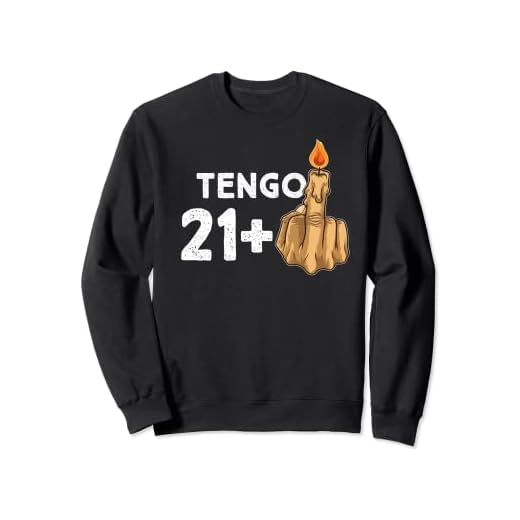 21+1 Dedo Medio Vela De Cumpleaños Para El 22º Cumpleaños Sudadera