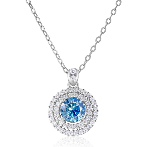Collier pendentif Moissanite idéal pour sublimer vos tenues de soirée