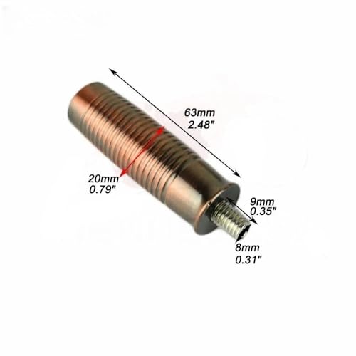 Repose-pieds de remplacement moto laiton anti vibration - 5