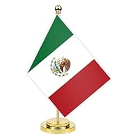 Mexiko Schreibtisch Flagge, 30cm großes kleines MexikanischMexikanisch Banner im Freien, winziges Drucken Dekor für Büro Home Tisch desk Mexico