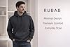 RUBAB Men’s Pullover Hoodie Hooded Sweatshirt Fleece Hoodie Jumper Warm Winter Casual Gym Sportswear Streetwear Loungewear Top S–2XL (XXL, Charcoal) #4