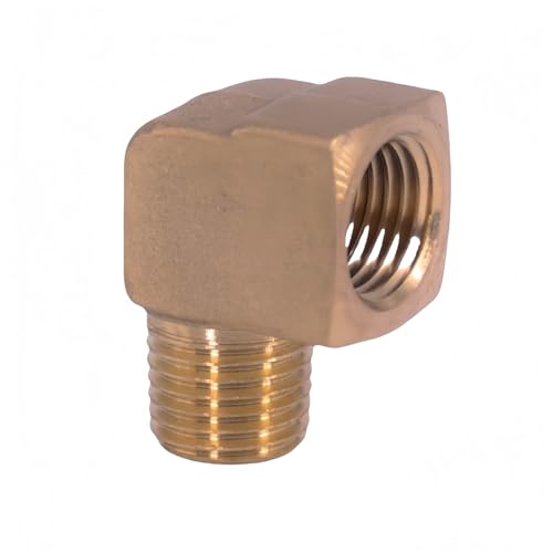 Conector tubería bloque latón NPT de 90 grados para solucionar giros sin espacio 2