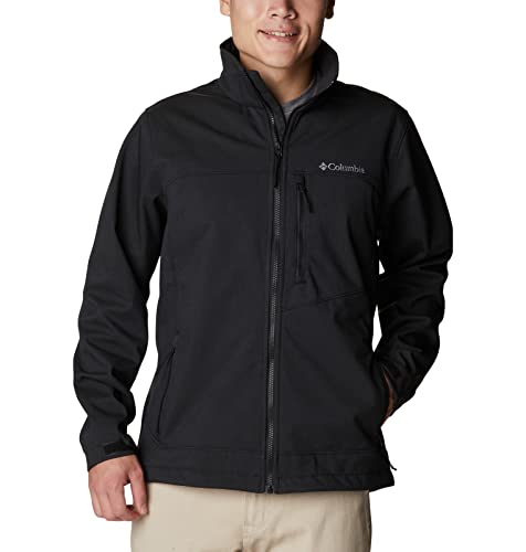 Columbia Men's Cruiser Valley Softshell Jacket, Black, Large #TOP1