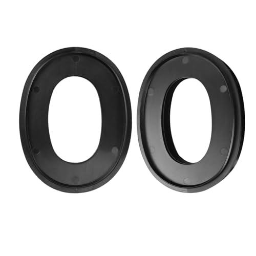 Almohadillas para oído compatibles con auriculares 3M Peltor X1A-X5A, cojines de gel refrigerante para PROHEAR 037/033, ZOHAN EM042/033, TAC 100/300/500 con carcasa inferior sellada miniatura 3