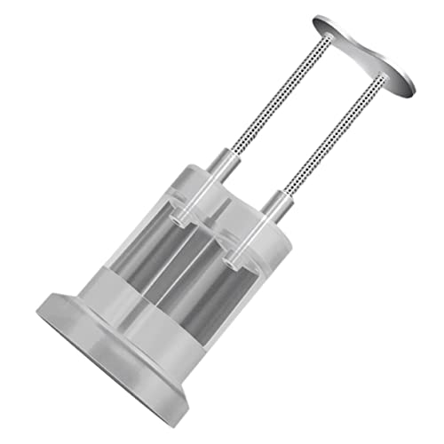 Cabilock Dual Cherry Pitter Core Remover Ergonomic Metal Kitchen Tool for Easy Date Fruit Pitting Compact Lightweight Design for Quick Use and Space Saving Storage