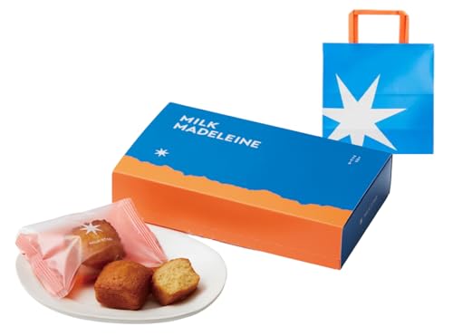 MILK STAR ミルクマドレーヌ 4個入 東京駅 洋菓子 お土産 手提げ袋付き