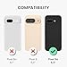 kwmobile Case Compatible with Google Pixel 9a Case - TPU Silicone Phone Cover with Soft Finish - Radiant Yellow