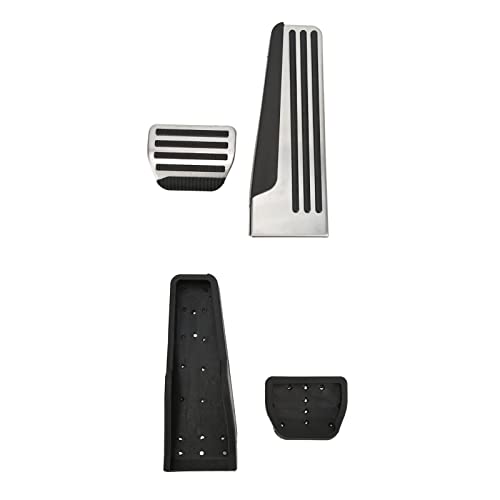 Pedal de freio a gás, pedais de descanso de pé de carro antideslizantes resistentes ao desgaste para