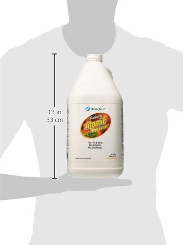 Benefect Botanical Atomic Degreaser, 1 Gallon, Unscented, Botanical Ingredients, Scrub Free, Solvent Free, Heavy Duty Degreaser And Cleaner #TOP1