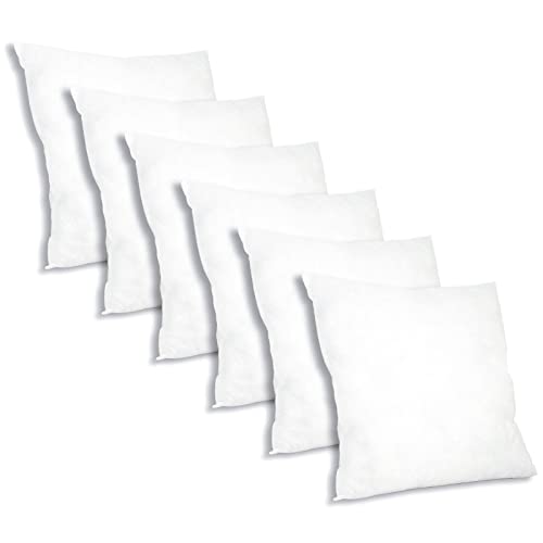 Warez Frizelina Lot de 6 coussins, en polyester, 45 x 45 cm
